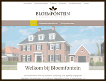 Tablet Screenshot of bloemfontein.nl